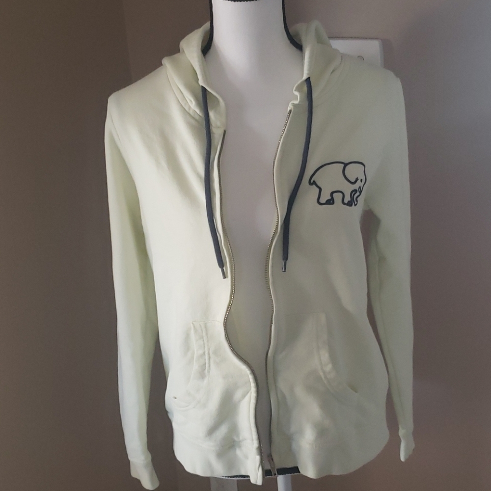 Ivory Ella zip up hoodie - Picture 3 of 3